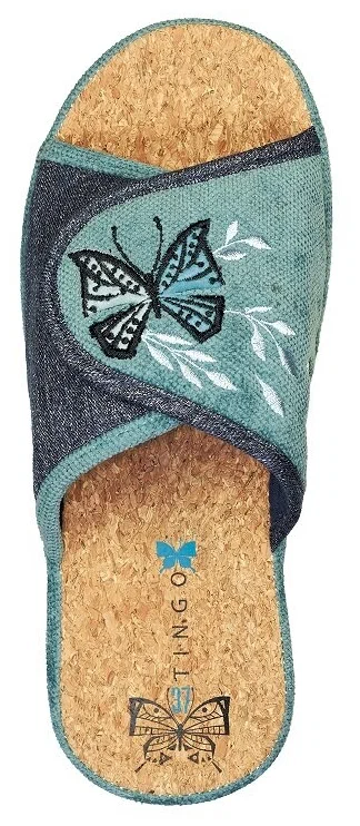 Тапочки женские Tingo 31537 HL бирюзовый