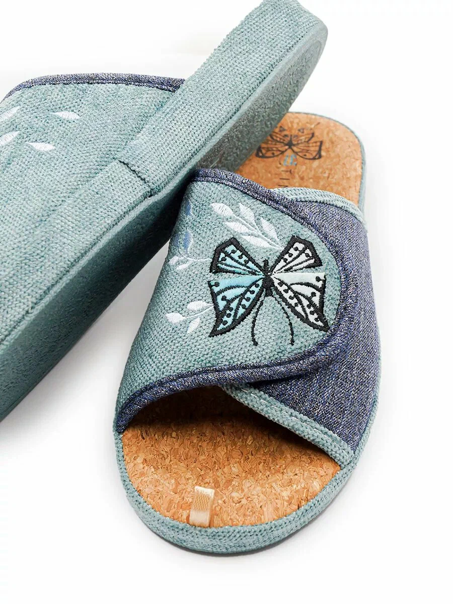 Тапочки женские Tingo 31537 HL бирюзовый