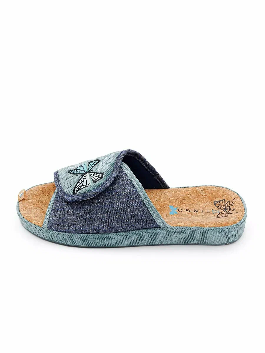 Тапочки женские Tingo 31537 HL бирюзовый