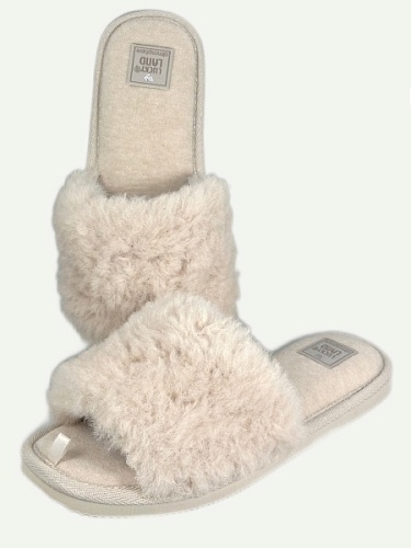 Тапочки женские Lucky Land 4788 W-CH-O бежевый