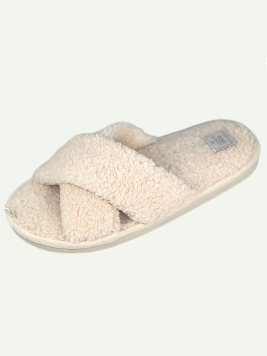 Тапочки женские Lucky Land 4782 W-CH-O бежевый