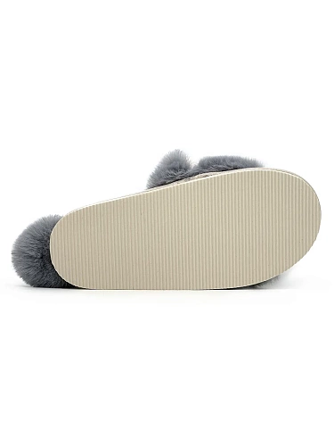 Тапочки женские Lucky Land 4326 W-CH-O тёмно-серый