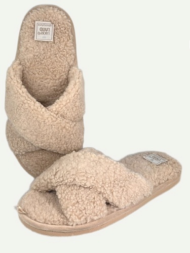 Тапочки женские Lucky Land 4782 W-CH-O светло-коричневый