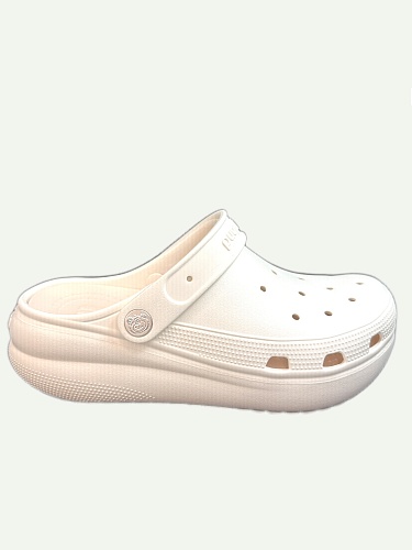 Сабо женские Lucky Land 4753 W-MED-EVA белый с бежевой стелькой