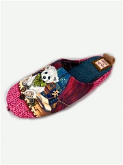 Тапочки женские Lucky Land 3580 W-DC-W красный