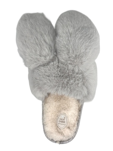 Тапочки женские Lucky Land 5069W-C-LPVC серый