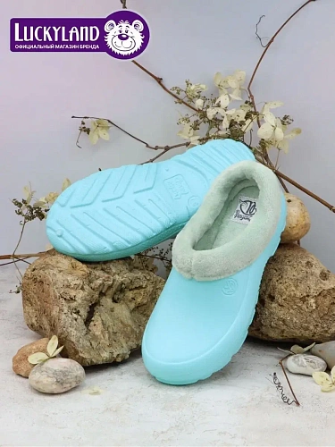 Галоши женские Lucky Land 3759 W-L-EVA бирюзовый