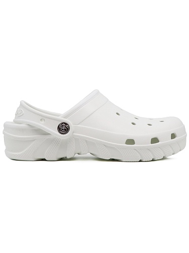 Сабо женские Lucky Land 3719 W-S-EVA белый с белым ремешком