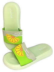 Шлёпанцы женские Alfox 5519 A зелёный