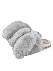 Тапочки женские Lucky Land 5069W-C-LPVC серый