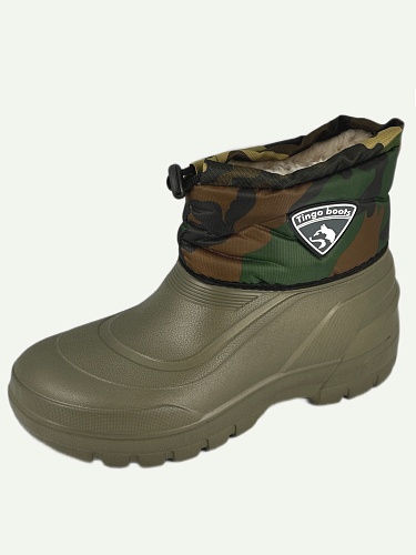 Сапоги мужские Tingo 2404 UM зелёный (камуфляж)