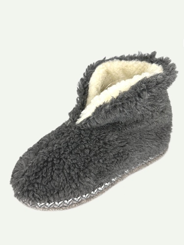 Тапочки женские Lucky Land 2542 W-H-FUR-W серый
