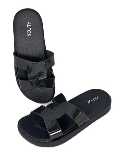 Шлёпанцы женские Alfox 5528 A чёрный
