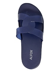 Шлёпанцы женские Alfox 5528 A синий