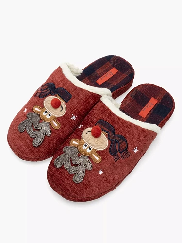 Тапочки женские  BADEN 008-180 SE красный