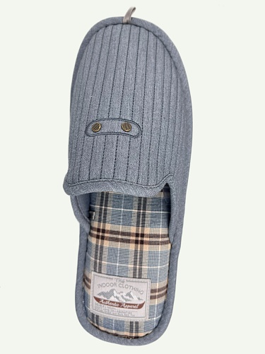 Тапочки мужские Lucky Land 3921 M-TPRC серый