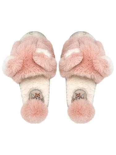 Тапочки женские Lucky Land 4326 W-CH-O розовый