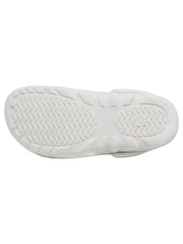 Сабо женские Lucky Land 3719 W-S-EVA белый с белым ремешком