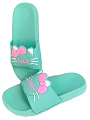 Шлёпанцы женские Alfox 5516 A зелёный