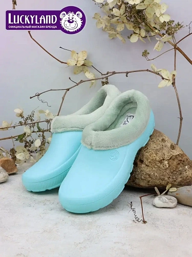 Галоши женские Lucky Land 3759 W-L-EVA бирюзовый
