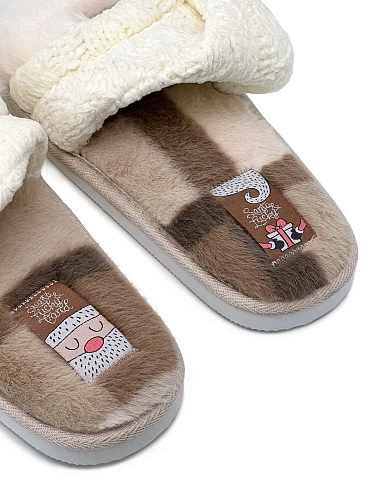 Тапочки женские Lucky Land 4321 W-CH-O белый