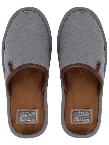 Тапочки мужские Lucky Land 3920 M-TPRC серый