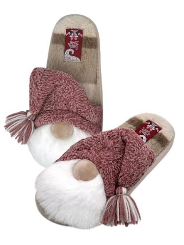 Тапочки женские Lucky Land 4321 W-CH-O красный