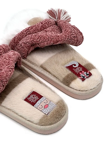 Тапочки женские Lucky Land 4321 W-CH-O красный