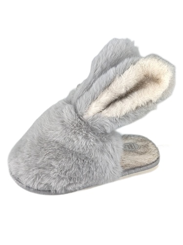 Тапочки женские Lucky Land 5069W-C-LPVC серый