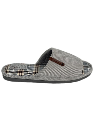 Тапочки мужские Lucky Land 4368 M-CH-O светло-серый