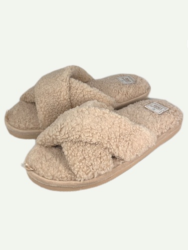 Тапочки женские Lucky Land 4782 W-CH-O светло-коричневый