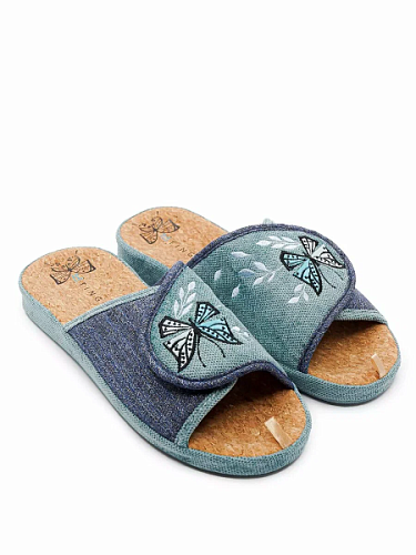 Тапочки женские Tingo 31537 HL бирюзовый