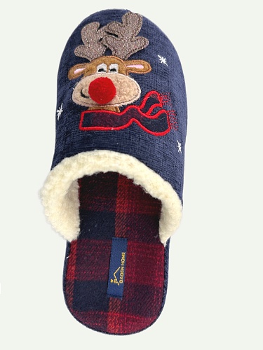 Тапочки женские  BADEN 008-181 SE синий