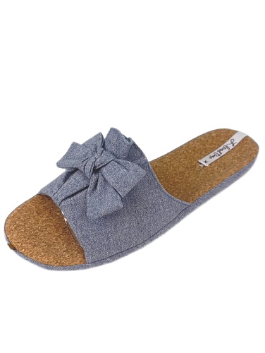 Тапочки женские Lucky Land 3403 W-AO-S голубой