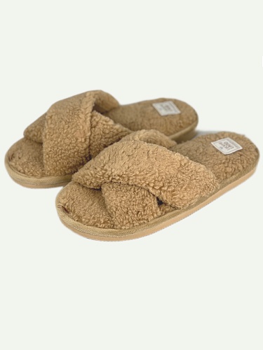 Тапочки женские Lucky Land 4782 W-CH-O коричневый