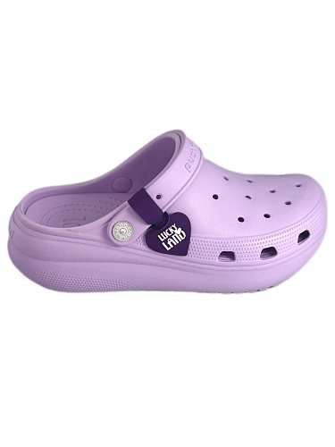 Сабо женские Lucky Land 4768 W-S-EVA фиолетовый