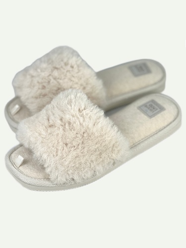 Тапочки женские Lucky Land 4788 W-CH-O бежевый