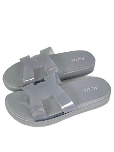 Шлёпанцы женские Alfox 5528 A серый