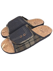 Тапочки мужские Tingo 30183 ДМ коричневый