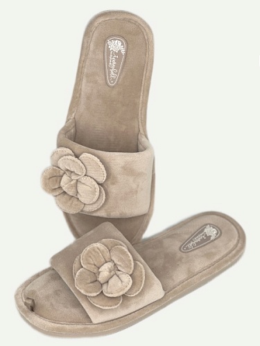 Тапочки женские Lucky Land 4425 W-CH-O бежевый