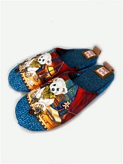 Тапочки женские Lucky Land 3580 W-DC-W синий