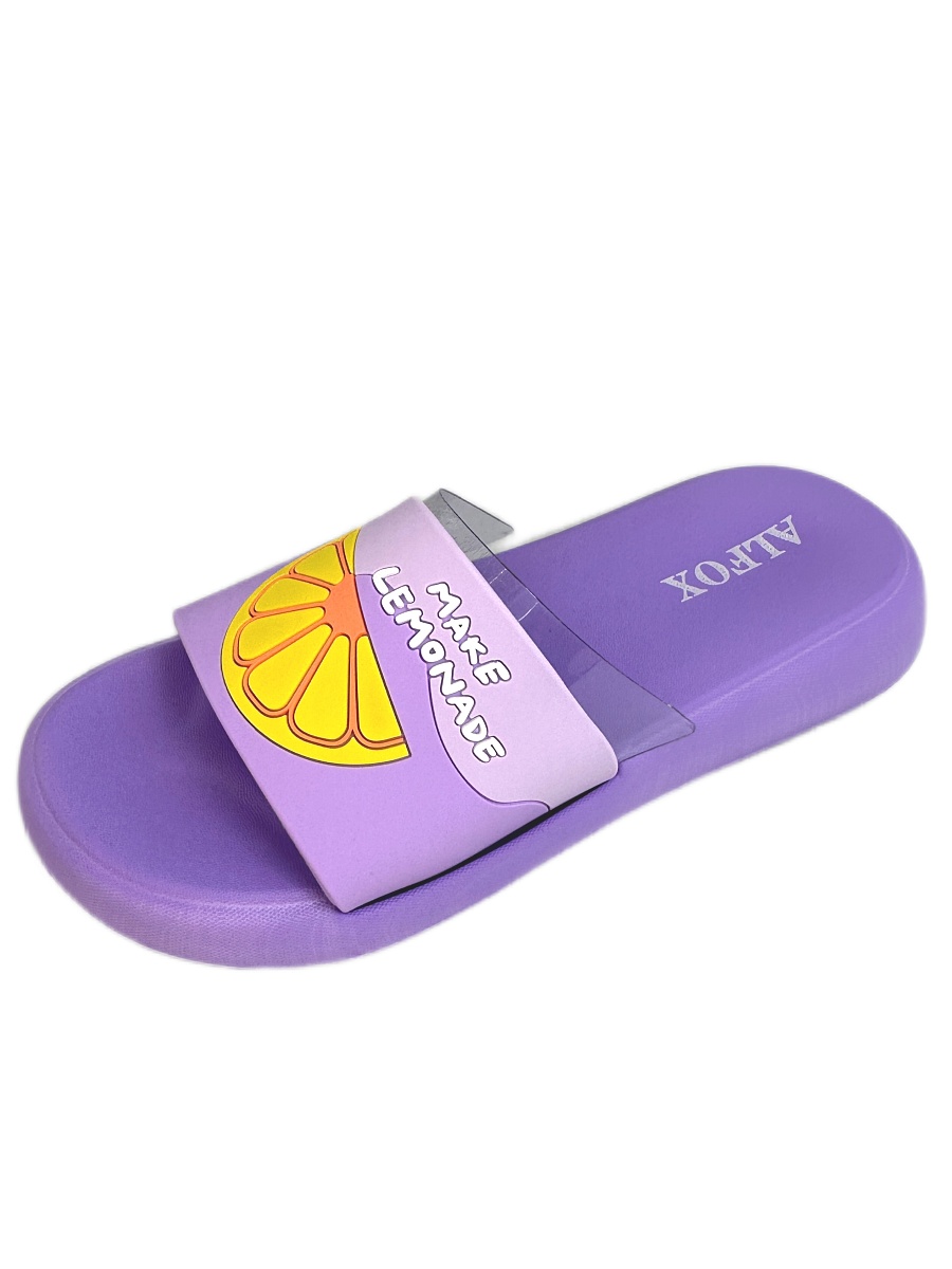 Шлёпанцы женские Alfox 5519 A фиолетовый
