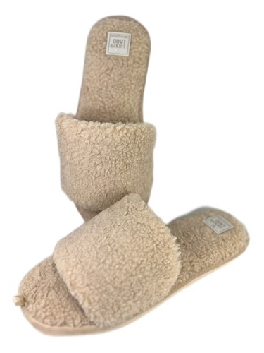 Тапочки женские Lucky Land 4784 W-CH-O бежевый