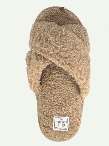 Тапочки женские Lucky Land 4782 W-CH-O коричневый
