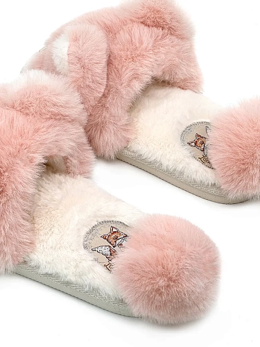 Тапочки женские Lucky Land 4326 W-CH-O розовый