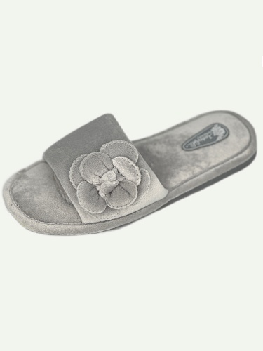 Тапочки женские Lucky Land 4425 W-CH-O серый