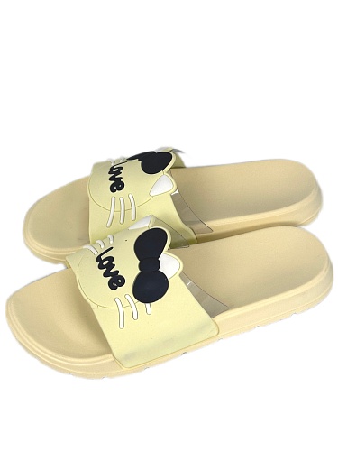 Шлёпанцы женские Alfox 5516 A жёлтый