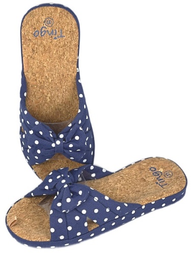 Тапочки женские Tingo 30402 HL синий