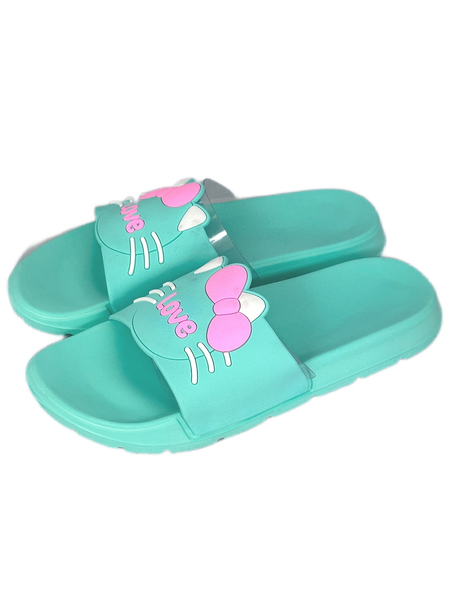 Шлёпанцы женские Alfox 5516 A зелёный