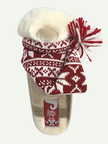 Тапочки женские Lucky Land 4323 W-CH-O красный